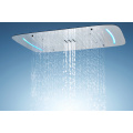 Cabeça de chuveiro quadrado leve LED