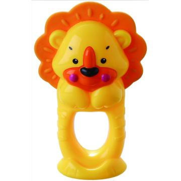 Baby Bathing Ring Toy Lion Teether Bell Toy