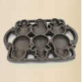 Cast Iron Pancake Plate with Handle Size 21cm