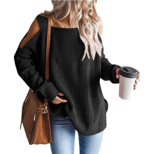 Women's Cold Shoulder Oversized Sweaters