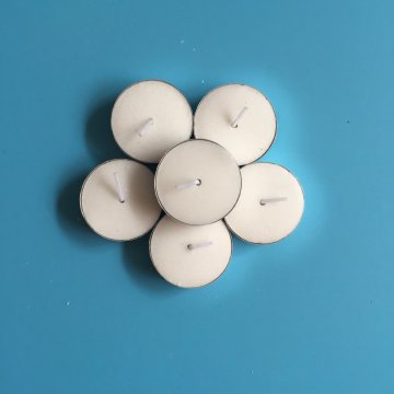 Abendessen Verwenden Sie weiße RoundTealight Kerzen