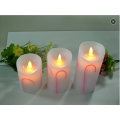 Color Changing LED Candle Red Color