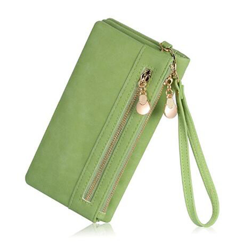 Green Women S Leather Wallets