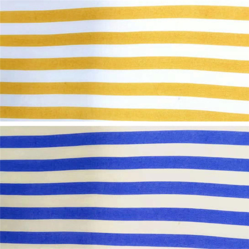 Hot Sale 100 Rayon Stripes Woven Garment Fabrics