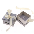 Custom Paper Box Ribbon Bowknot Box for Jewelry