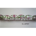 kleine Blume-Lampwork-Beads für DIY Schmuck