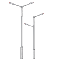 Cheap Price 4m 5m 6m 7m 8m 9m 10m LED Street Light Pole