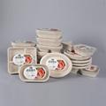 Bagasse Food Container Luxury Disposable Tableware Set