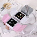 Magnetic Lid Paper Jewelry Set Box Packaging