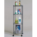 Fashionable Adjustable Metal Wire Bathroom Corner Rack