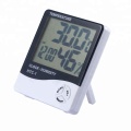 Higrómetro termómetro digital con reloj despertador