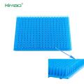 Blue Flat 100% Silicone Medical Equipment Protective Mat