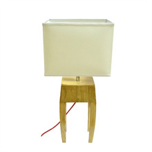 Lampe de table décorative en bois (KAM-GY-B)