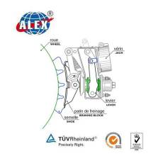 Bloco de freio composto para sistema de freio de trem