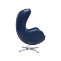 Mid Century Modern Arne Jacobsen Leather Egg Chair
