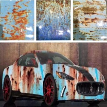 Rust Digital Printing PVC Film automobile