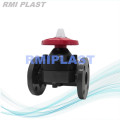 PPGF/PTFE Plastic Diaphragm Valve ANSI CL150