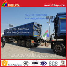 3+2+3 Axles Side Tipper Coal Transport Semi Trailer 100t