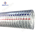 pvc anti-chemical steel wire hose for fuel station