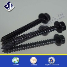 Black Surface Hex Head Wood Screw