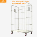 Logistics Industrial Warehouse Cage Roll Containers Trolley