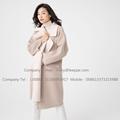 Reversible Cashmere Coat Of  Pager Suri Alpaca