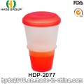 Cereal matinal promocional novo copo plástico salada Shaker Cup (HDP-2077)
