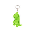 Keychain de jouets de silicone personnalisé