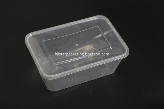 Rectangular Clear Plastic Containers