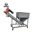 Horizontal shaftless Screw Conveyor sugar