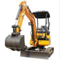 2T excavator Chinese excavator Mini hydraulic 2T excavator bagger for sale