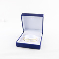 Royal Blue Plastic Bangle Box with LED Light