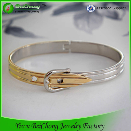 Metal Buckle Bangle