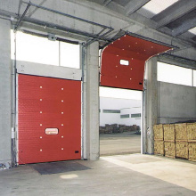 Porte de garage sectionnelle automatique avec fenêtres