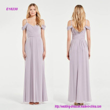 Stunning Draped Shoulder Grecian Style Bridesmaid Dress