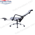 Cadeira de escritório de malha de alta traseira executiva com apoio de cabeça