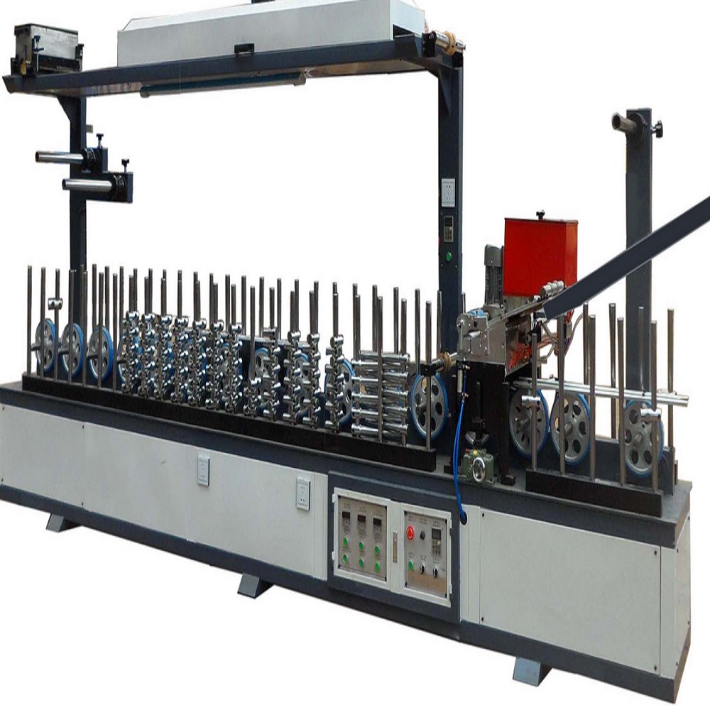 door frame veneer wrapping machine