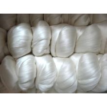 100% Mulberry Raw Silk Yarn 20 / 22D, Natural Color 4A 5A