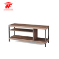 Pine TV stand with showcase up to 42'