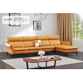 Latest Contemporary Synthetic Leather Sectional Sofa