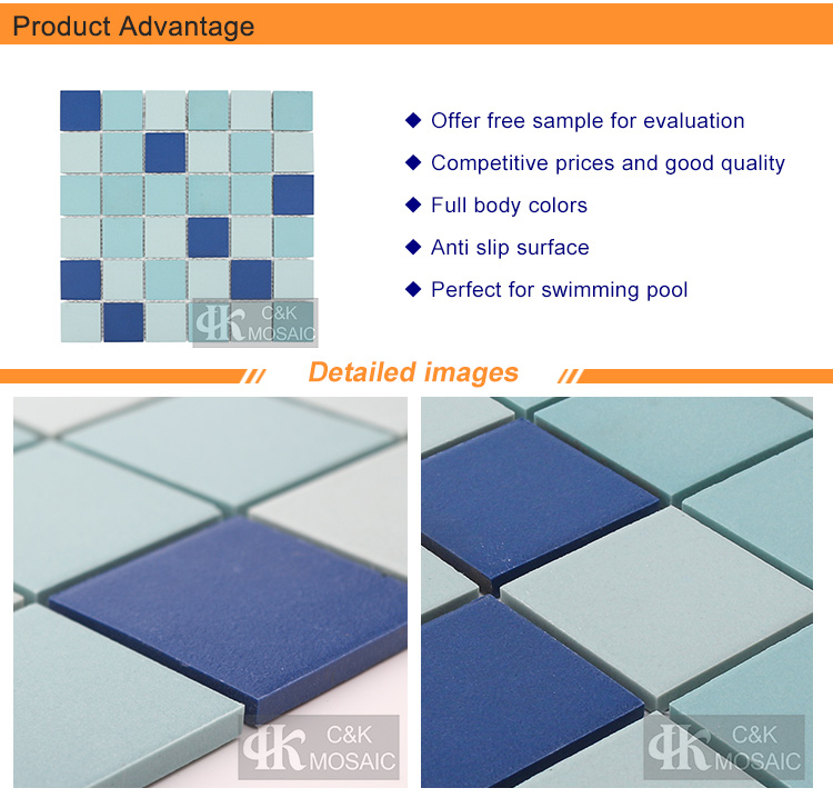 Cheap Swimming Pool Ceramic Mosaic Tiles