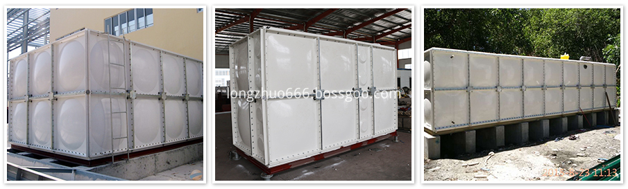 GRP FRP Fiberglass Sectional Tank