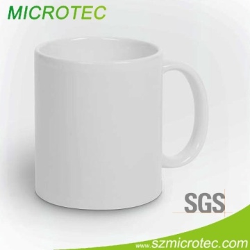 11oz Plain White Ceramic Mug