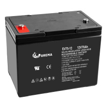 12V70AH Bateria de VRLA de energia elétrica para carrinhos de golfe