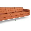 Florence Mid Century Modern Threeter Sofa