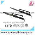 Titanium LCD Digital Hair Curling Iron com diferentes tamanhos de barril