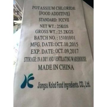 Potassium Chloride food additive FCC VII standar