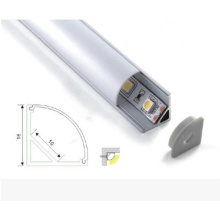 Perfil de Alu de extrusión de LED y perfil de aluminio V para la tira de LED