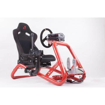 simulator frame red aluminum pipe