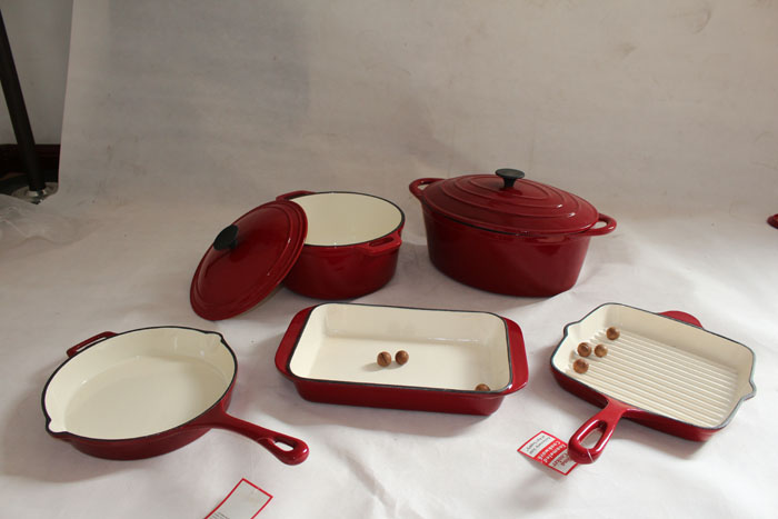 Heavy Duty Cast Iron Cookware Set 